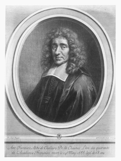 Antoine Furetière by Gérard Edelinck